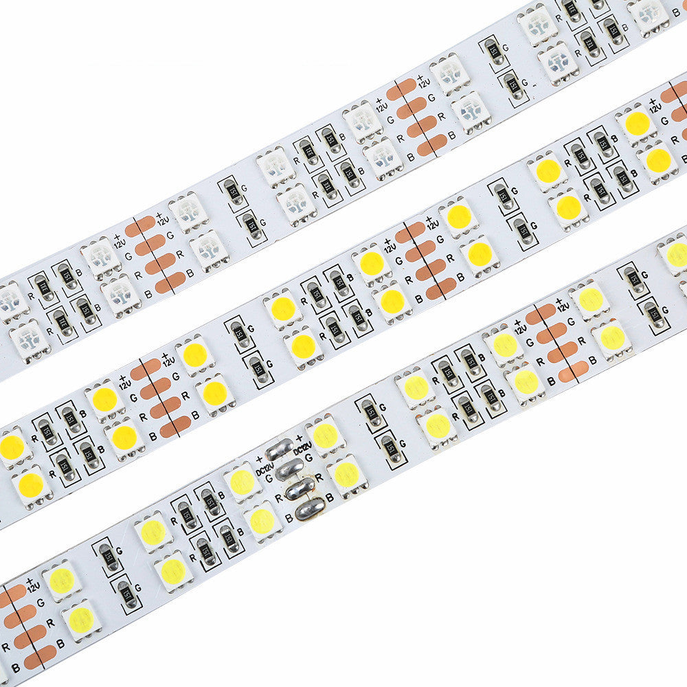 12V Double Row 120 Lights 5050 LED Strip Per Meter