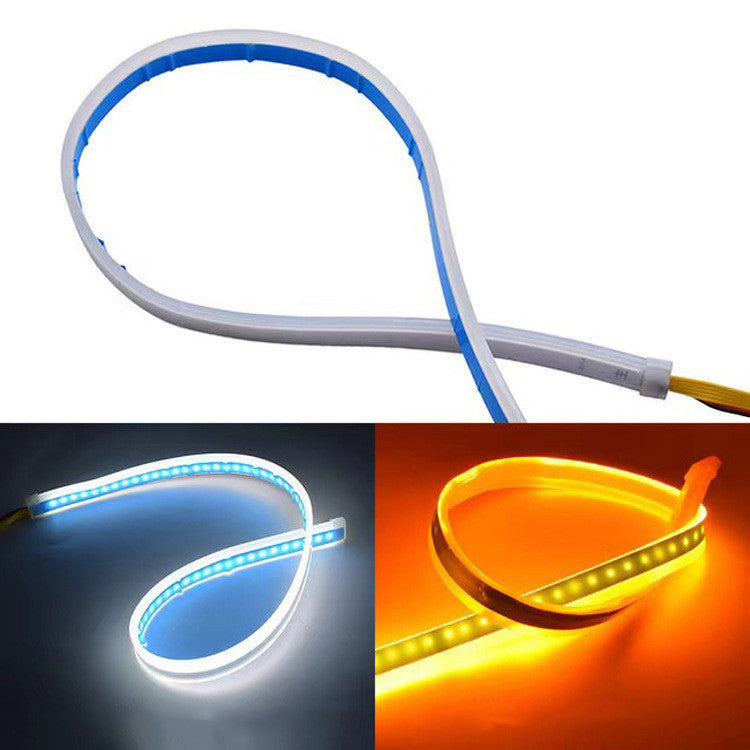 Strip Waterproof 30cm 45cm 60cm Flexible Soft Tube Guide Headlight LED Strip Lights