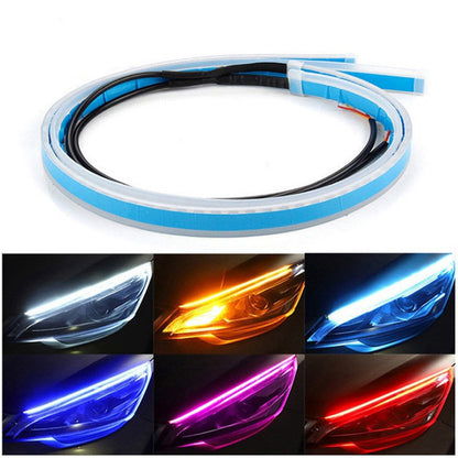 Strip Waterproof 30cm 45cm 60cm Flexible Soft Tube Guide Headlight LED Strip Lights